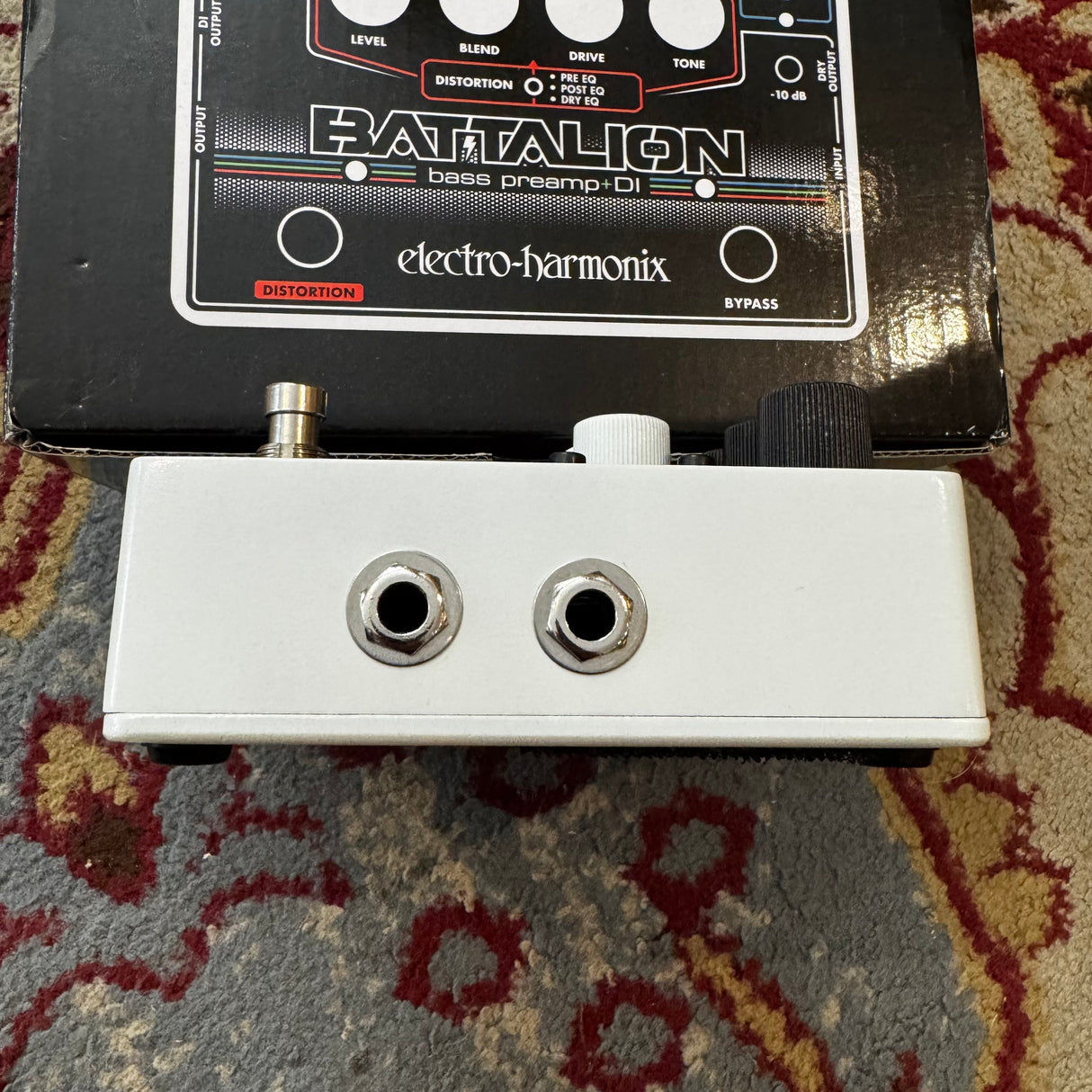 Electro Harmonix Bass Battalion Bass Preamp & DI Pedal (Pre-Owned)