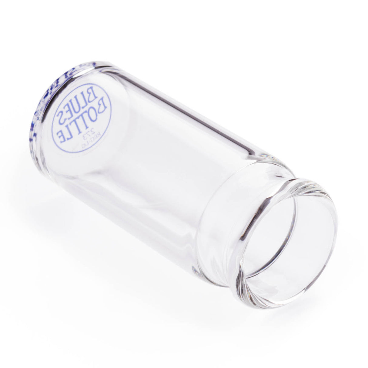 Dunlop Blues Bottle Regular Wall Large Clear Glass Guitar Slide 273 - Music Vault