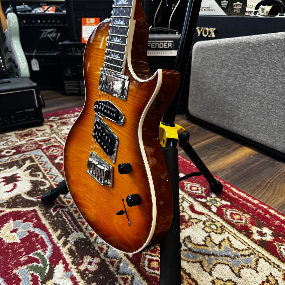 Epiphone Nighthawk Custom Reissue Electric Guitar Fireburst (Pre-Owned)