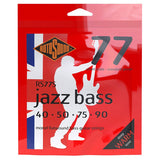 Rotosound Jazz Bass 77 Short Scale Flatwound Bass Guitar Strings RS77S (40-90)