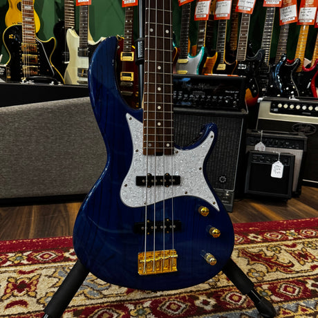 Aria RSB-42AR Active Bass Guitar Blue (Pre-Owned) - Music Vault