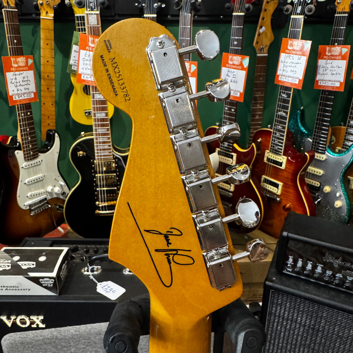 Fender Dave Murray Signature Mexican Stratocaster Sunburst 2025 (Pre-Owned)