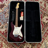 Fender Mexican Stratocaster Floyd Rose HSS Midnight Wine 2000 + Hard Case (Pre-Owned)