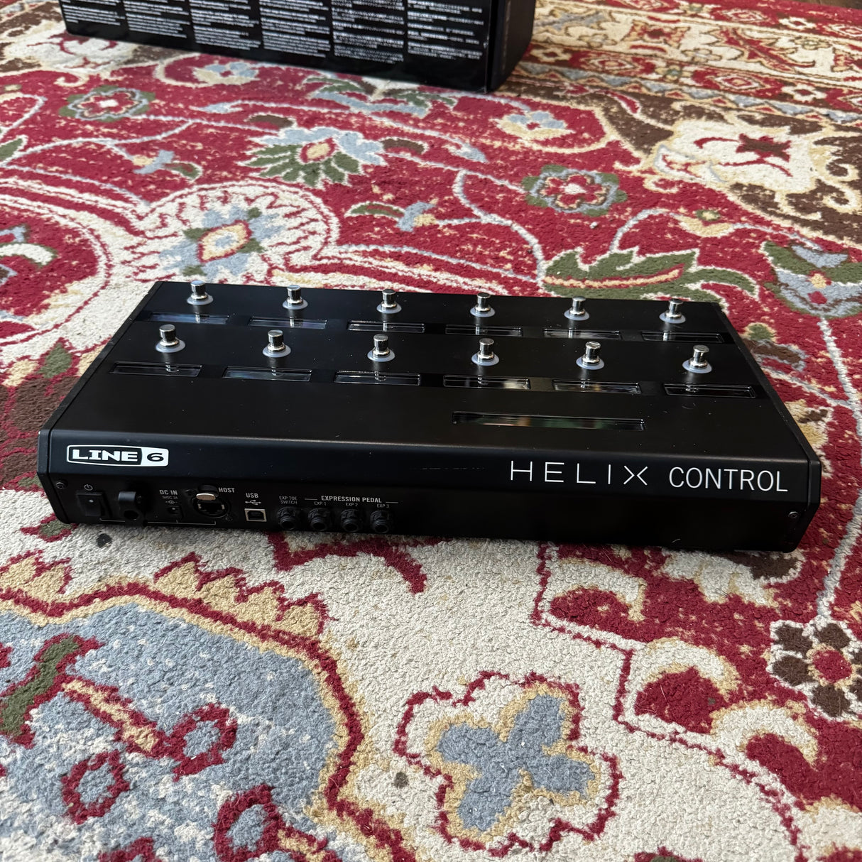 Line 6 Helix Rack Guitar Amp Modeller & Multi FX + Helix Control Foot Controller (Pre-Owned)