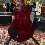 Michael Kelly Patriot Premium Blood Red EMG Quilt Top + Hard Case (Pre-Owned)