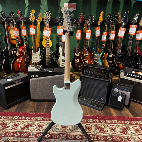 G&L Tribute Series Fallout Shortscale Bass Surf Green (Pre-Owned) - Music Vault