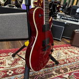 Michael Kelly Patriot Premium Blood Red EMG Quilt Top + Hard Case (Pre-Owned)