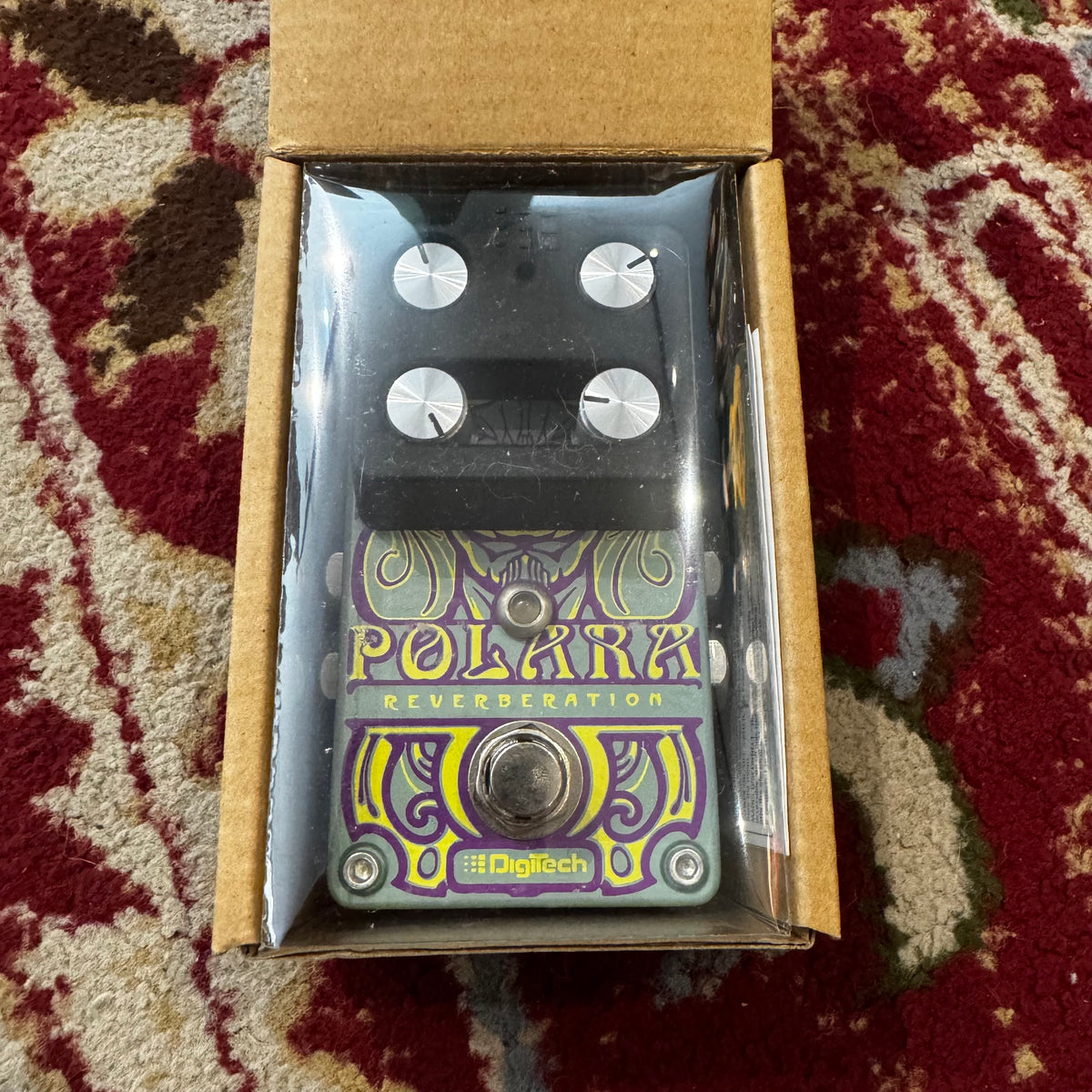 Digitech Polara Stereo Reverb Pedal (Pre-Owned)