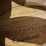 Epiphone ES-339 Pro Natural 2013 + Hard Case (Pre-Owned)