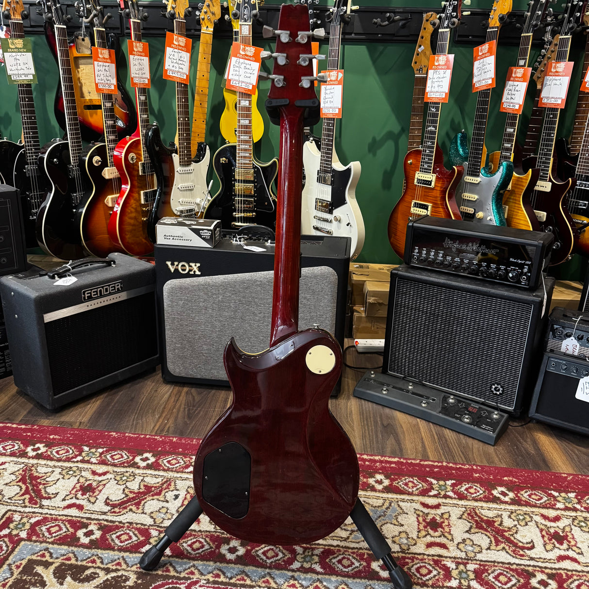 Aria Pro II PE-R60 Japanese 1980's See Through Red (Pre-Owned)