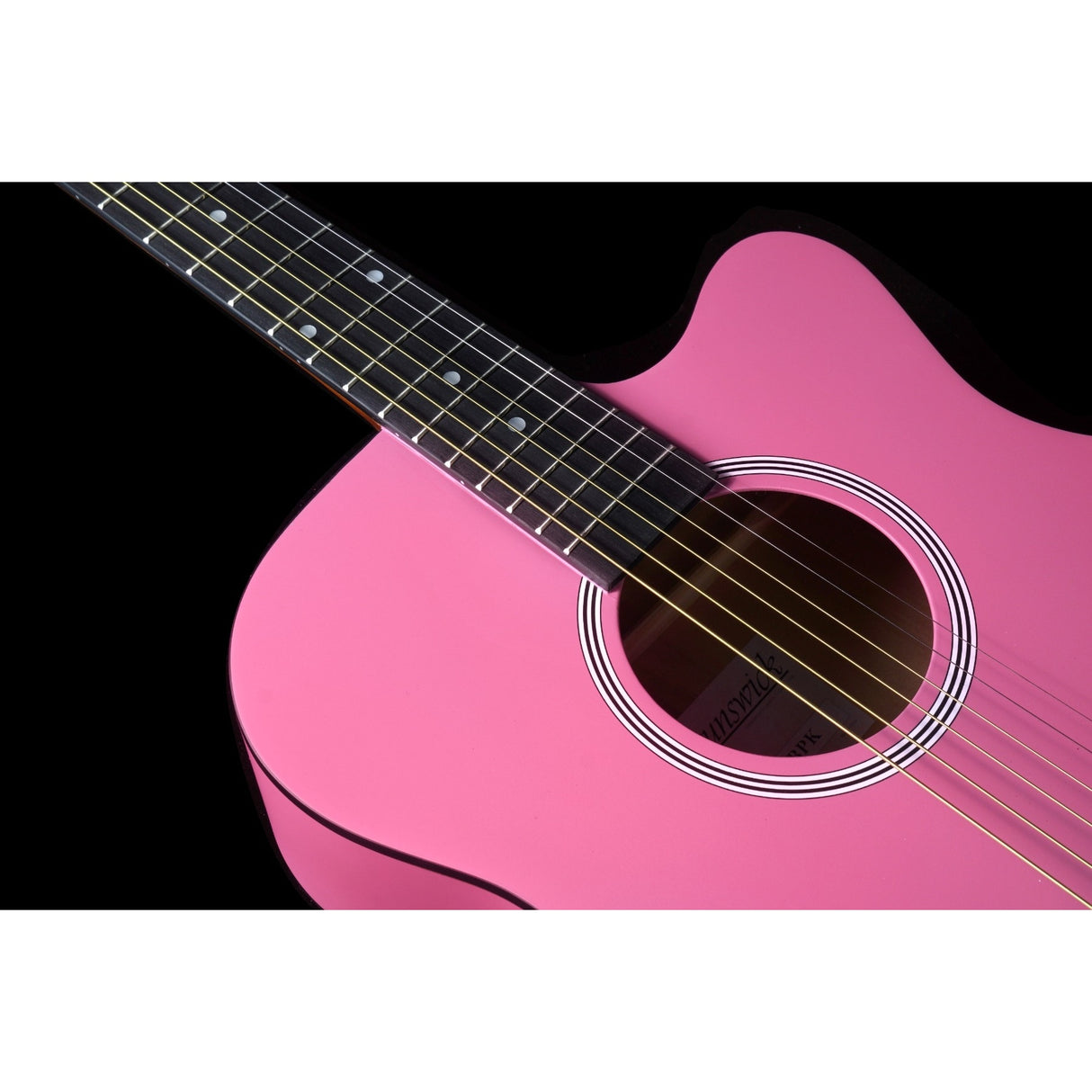 Brunswick BF100 Cutaway Auditorium Acoustic Baby Pink