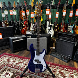 Northstar Littlestar NL6PBL 3/4 Short Scale Mini Precision Bass Thru Blue