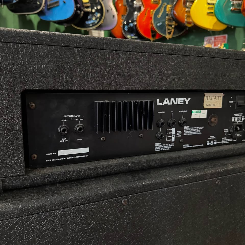 Laney Linebacker 100 Reverb 100W Head & 4x12 Speaker Cab (Pre-Owned) (COLLECTION ONLY)