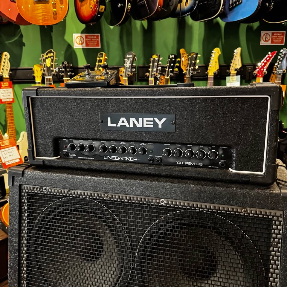 Laney Linebacker 100 Reverb 100W Head & 4x12 Speaker Cab (Pre-Owned) (COLLECTION ONLY)