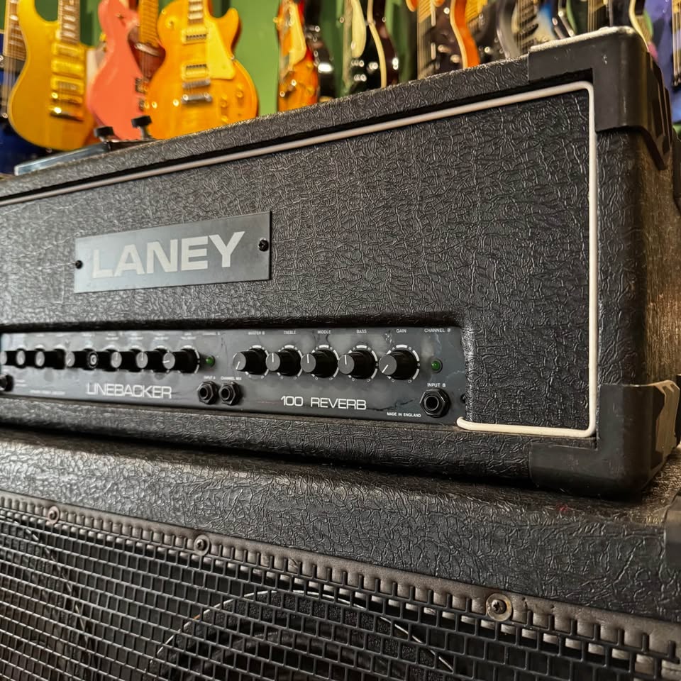 Laney Linebacker 100 Reverb 100W Head & 4x12 Speaker Cab (Pre-Owned) (COLLECTION ONLY)