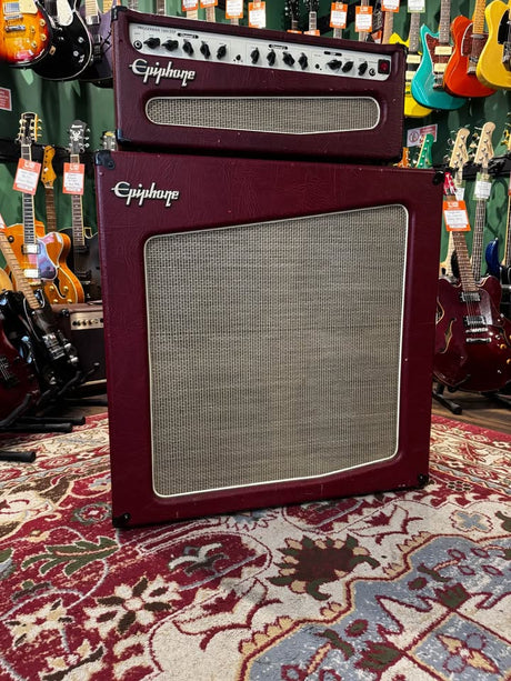 Epiphone Triggerman 100H DSP Head & 4x12 Speaker Cab (Pre-Owned) (COLLECTION ONLY) - Music Vault