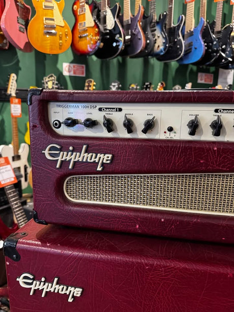 Epiphone Triggerman 100H DSP Head & 4x12 Speaker Cab (Pre-Owned) (COLLECTION ONLY) - Music Vault