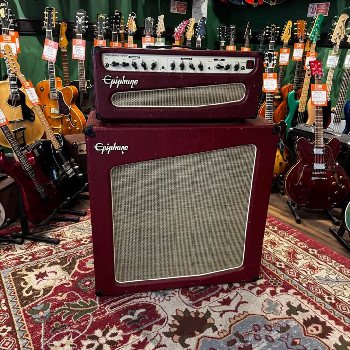 Epiphone Triggerman 100H DSP Head & 4x12 Speaker Cab (Pre-Owned) (COLLECTION ONLY)