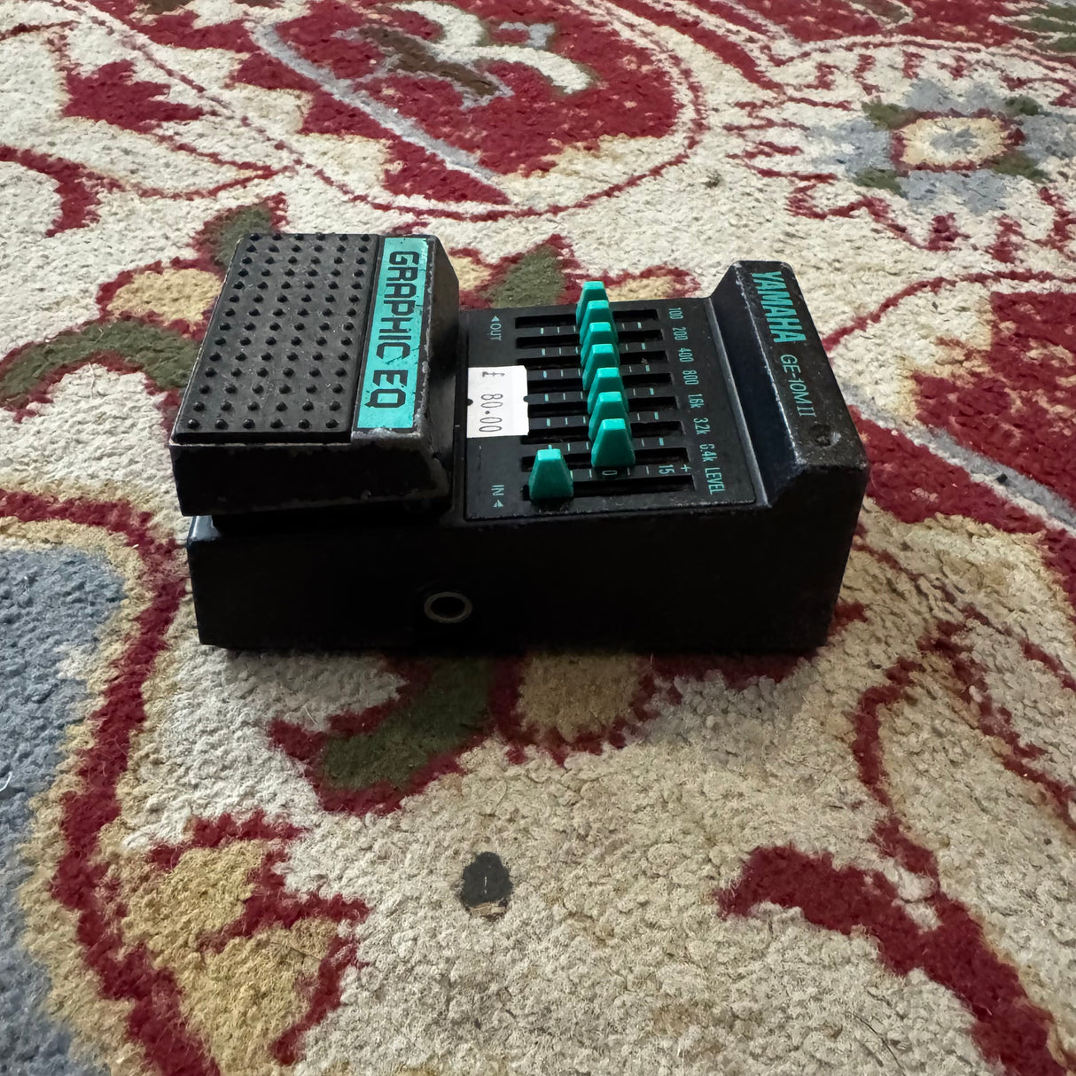 Yamaha GE-10M II Vintage Japanese Graphic EQ Pedal (Pre-Owned)