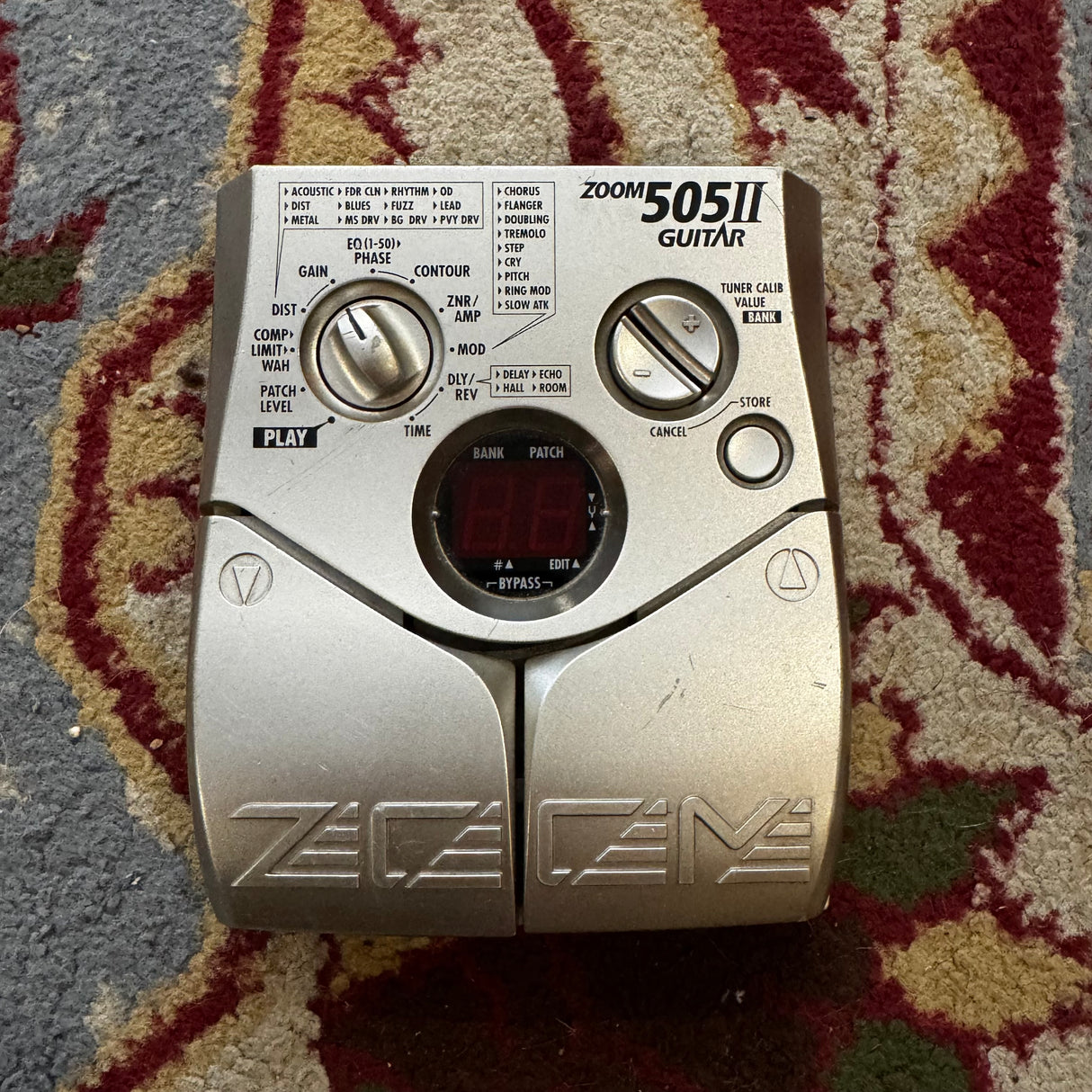 Zoom 505 II Electric Guitar Multi Effects Pedal (Pre-Owned)