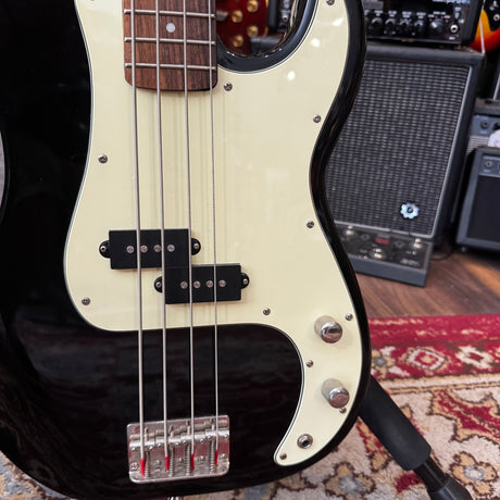 Gould Precision Style Bass Guitar Black (Pre-Owned) - Music Vault