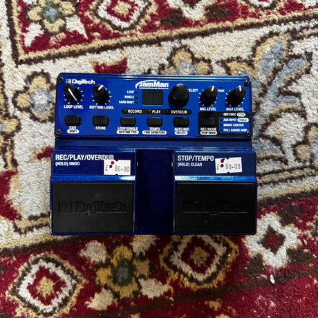 Digitech JamMan Looper Phrase Sampler Pedal (Pre-Owned) - Music Vault