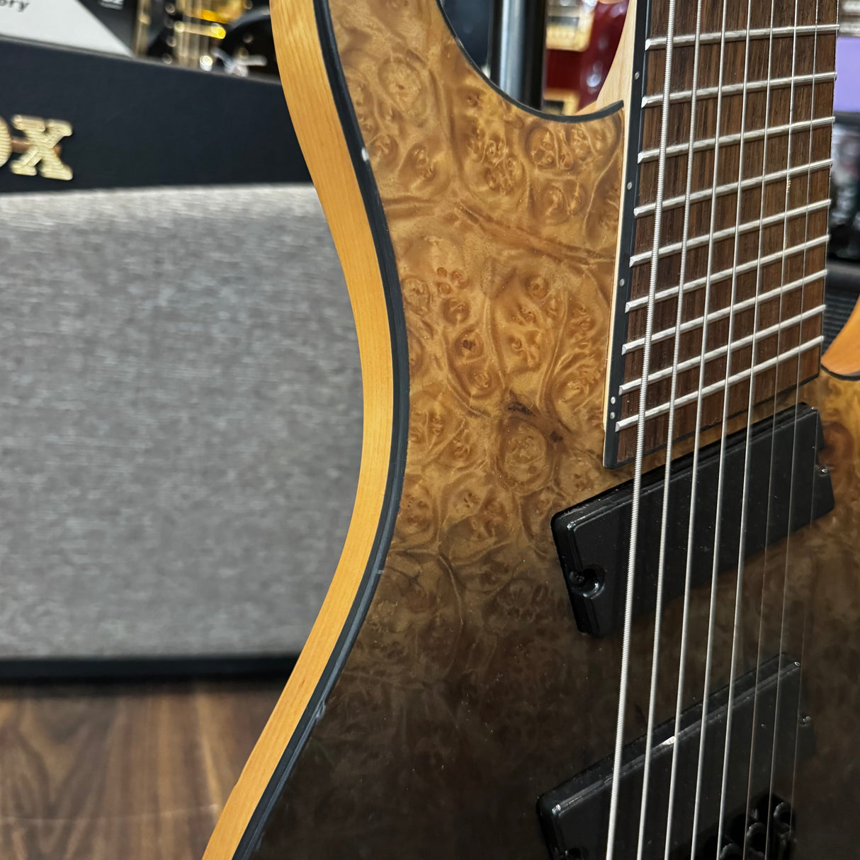 Subzero Generation Pro Fanned Fret 8 String Electric Guitar Tide Fade (Pre-Owned)