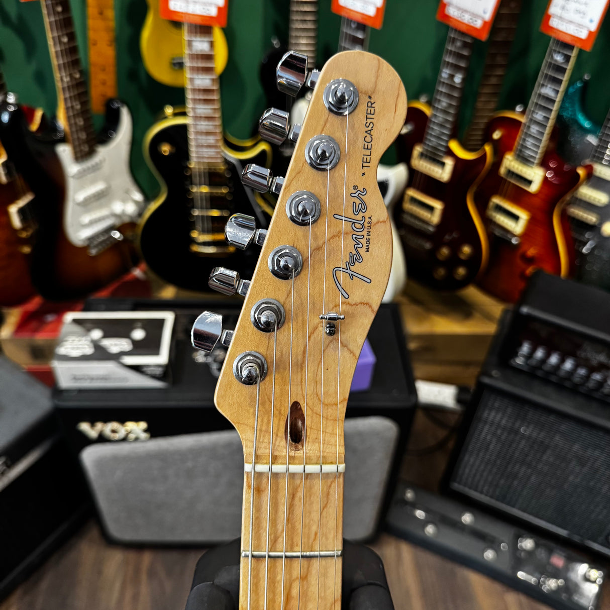 Fender American Standard Telecaster Black 2007 + Hard Case (Pre-Owned)