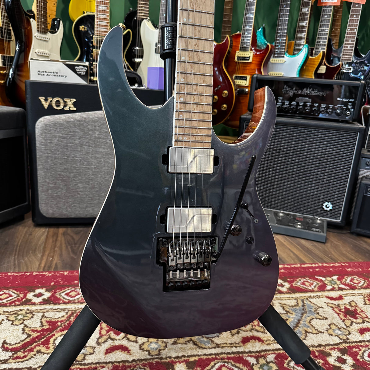 Ibanez Prestige RG5120OM Polar Lights + Hard Case (Pre-Owned)