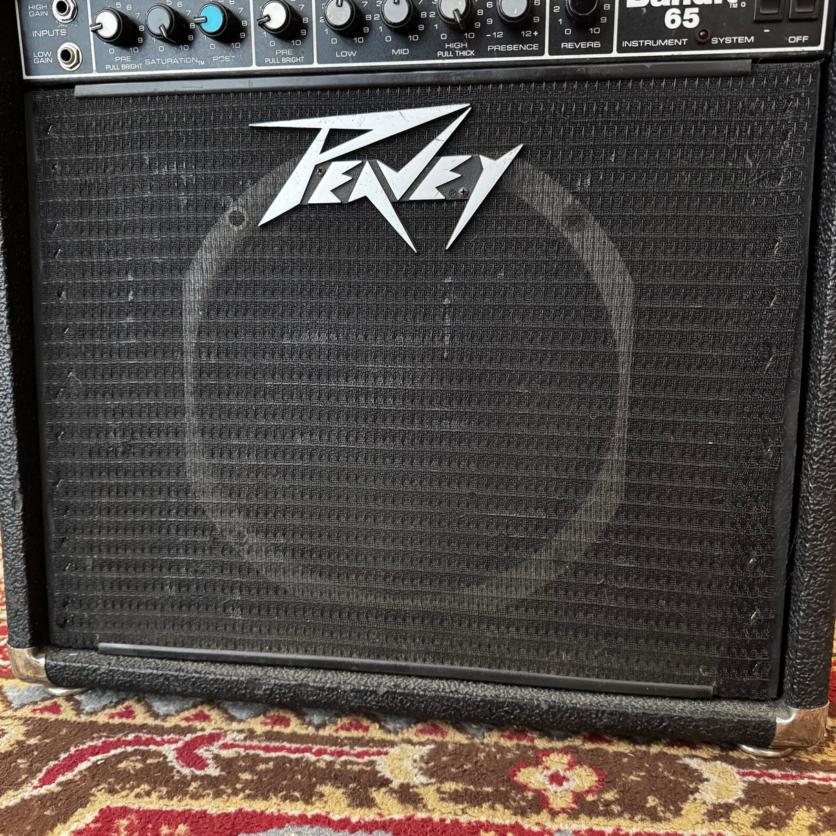Peavey Bandit 65 Electric Guitar 1x12 Combo Amplifier (Pre-Owned)