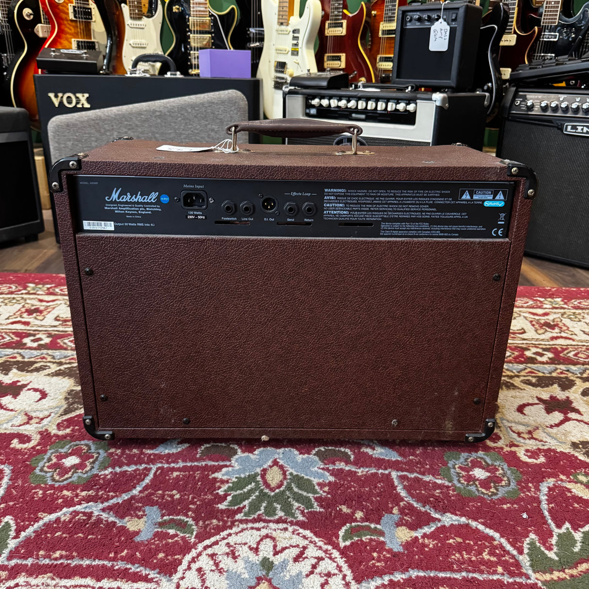 Marshall AS50D Acoustic Guitar Combo Amplifier (Pre-Owned)