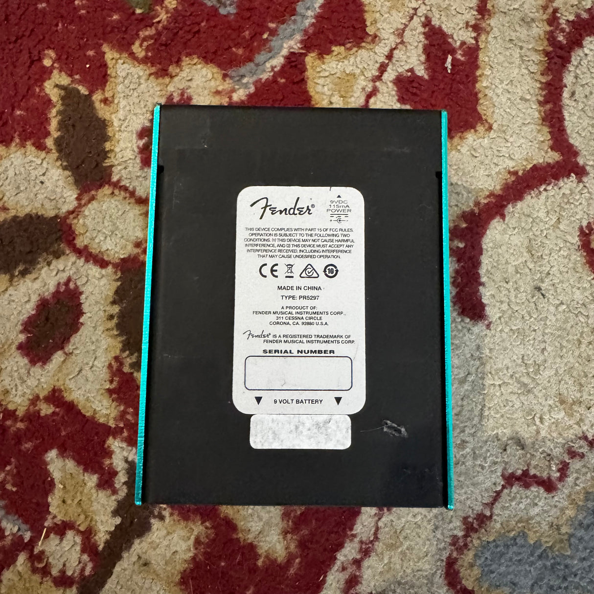 Fender Marine Layer Reverb Pedal (Pre-Owned)