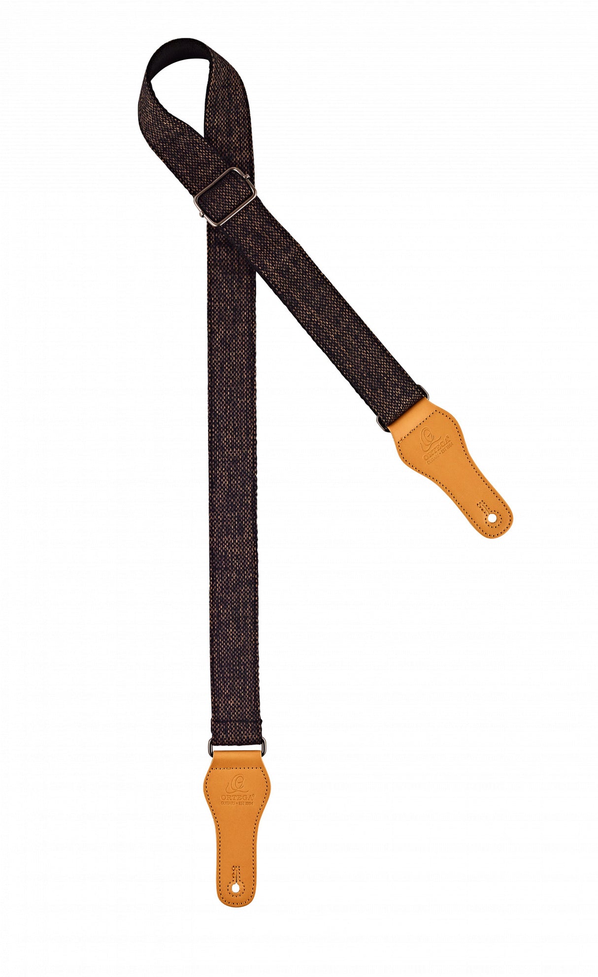 Ortega Casual Series Cotton Ukulele Strap Coal
