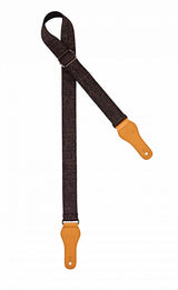 Ortega Casual Series Cotton Ukulele Strap Coal