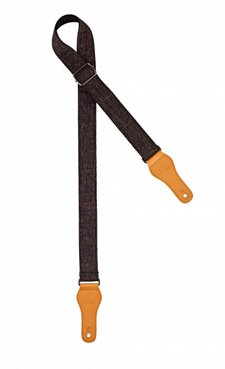 Ortega Casual Series Cotton Ukulele Strap Coal - Music Vault