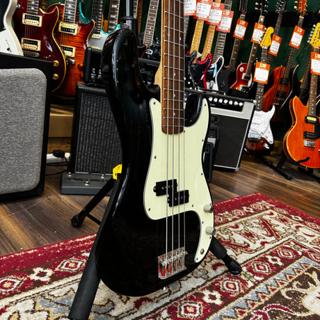 Gould Precision Style Bass Guitar Black (Pre-Owned) - Music Vault