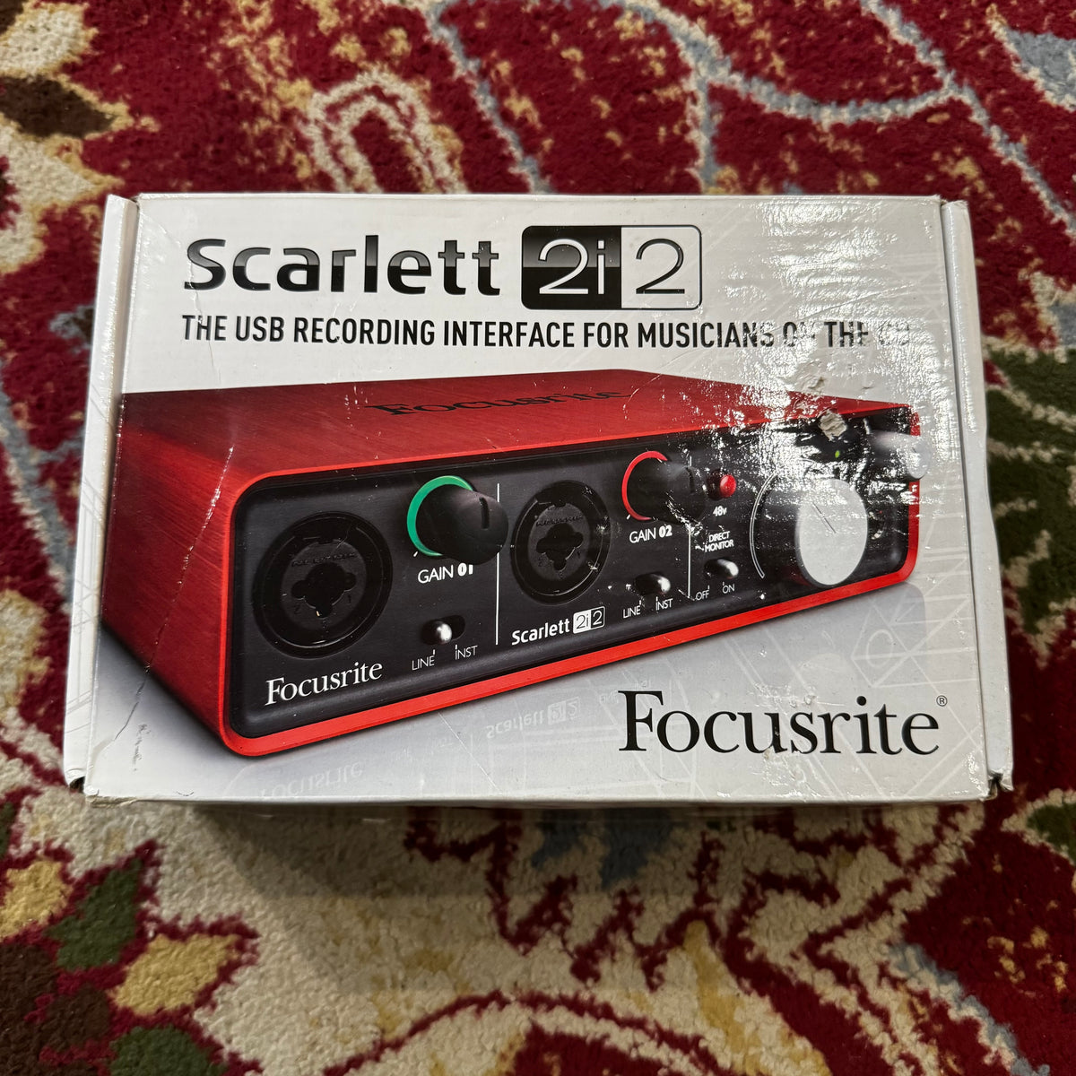 Focusrite Scarlett 2i2 1st Generation USB Audio Interface (Pre-Owned)