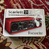 Focusrite Scarlett 2i2 1st Generation USB Audio Interface (Pre-Owned)
