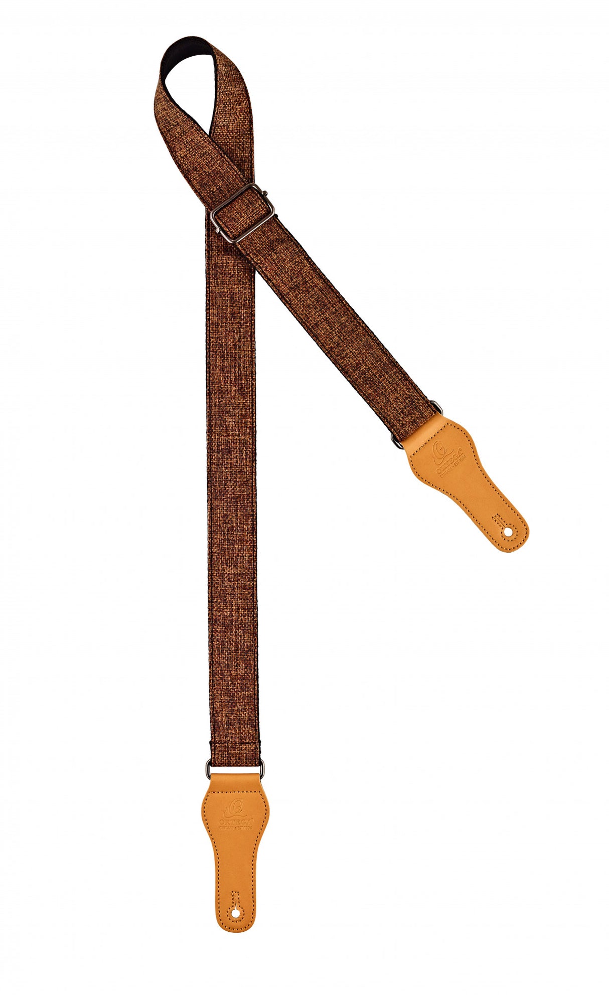 Ortega Casual Series Cotton Ukulele Strap Brown