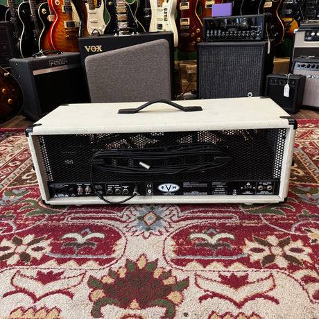EVH 5150III 150W Electric Guitar Valve Amplifier Head Ivory White (Pre-Owned) - Music Vault