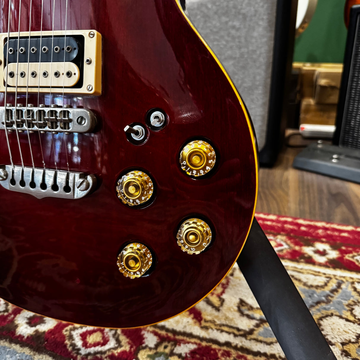 Aria Pro II PE-R60 Japanese 1980's See Through Red (Pre-Owned)