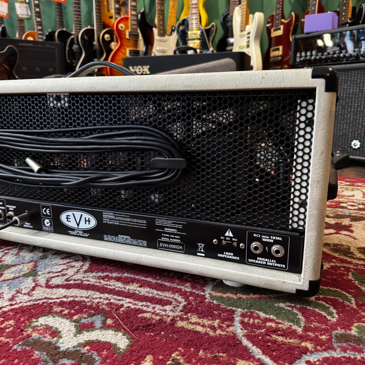 EVH 5150III 150W Electric Guitar Valve Amplifier Head Ivory White (Pre-Owned)