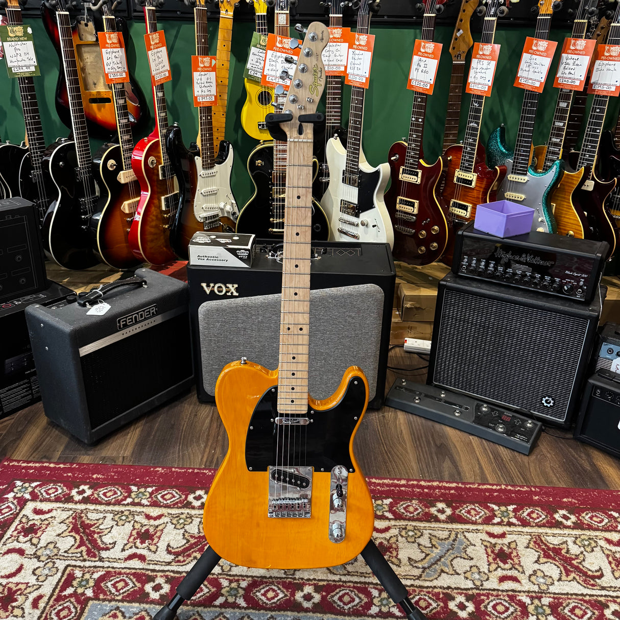 Squier Affinity Series Telecaster Indonesian 2014 Blonde (Pre-Owned)