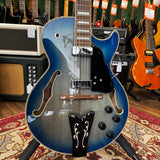 Ibanez George Benson GMB10EM Semi Hollobody Electric guitar Jet Blue Burst (Pre-Owned)