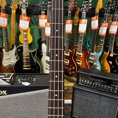 Schecter Diamond Series Nikki Sixx Active Bass Guitar - Left Handed (Pre-Owned) - Music Vault