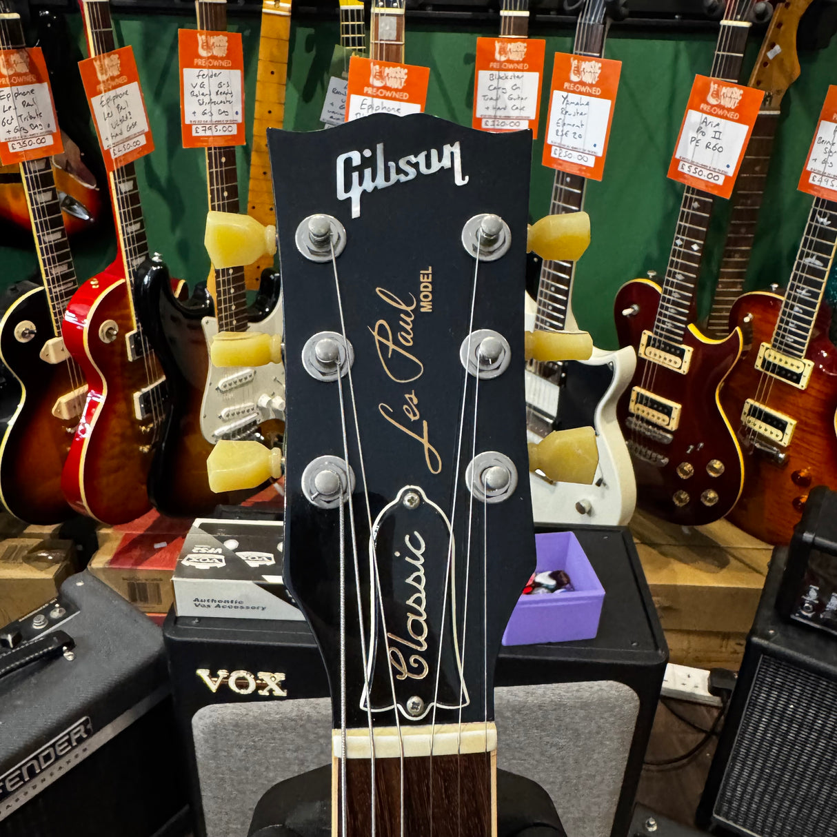 Gibson Les Paul Classic 120th Anniversary Lemon Burst 2014 + Hard Case (Pre-Owned)