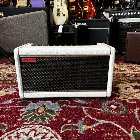 Positive Grid Spark 2 50W Modelling / Practise Guitar Amplifier White (Pre-Owned) - Music Vault