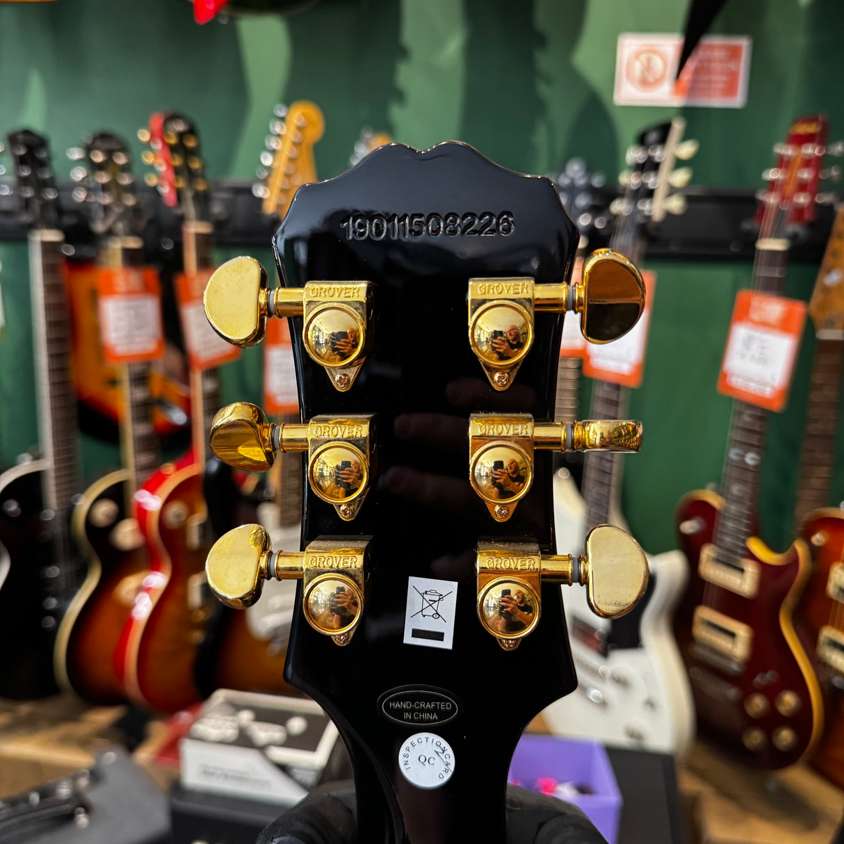 Epiphone Les Paul Black Beauty Ebony 2019 + Hard Case (Pre-Owned)
