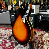 Burny RSA65 Semi Hollowbody Electric Guitar Sunburst (Pre-Owned)