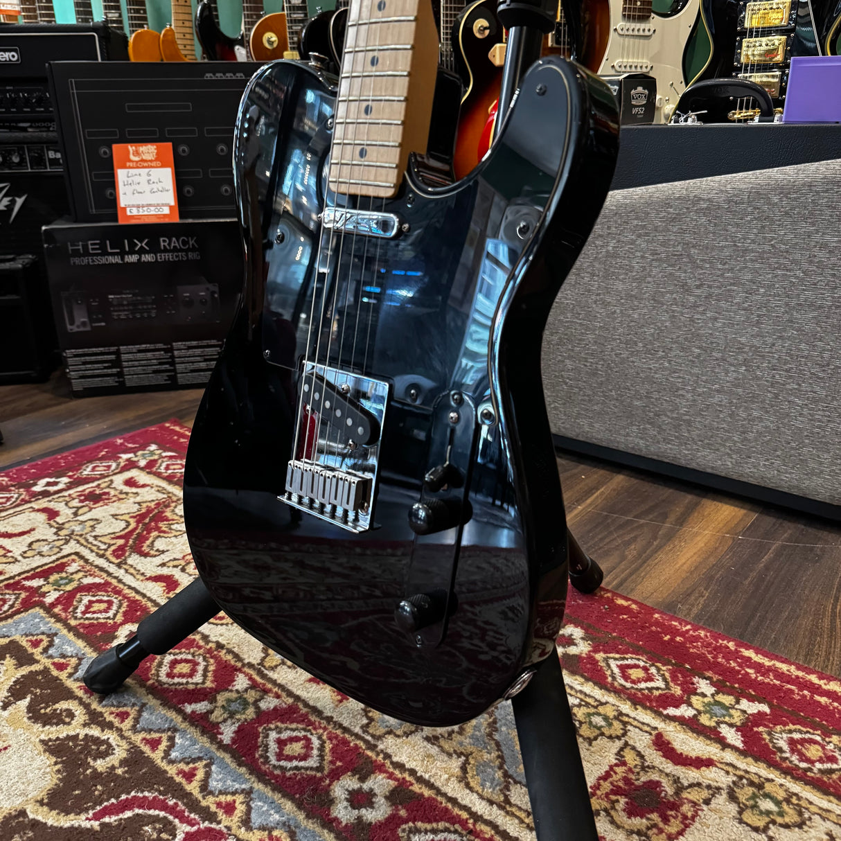 Fender American Standard Telecaster Black 2007 + Hard Case (Pre-Owned)